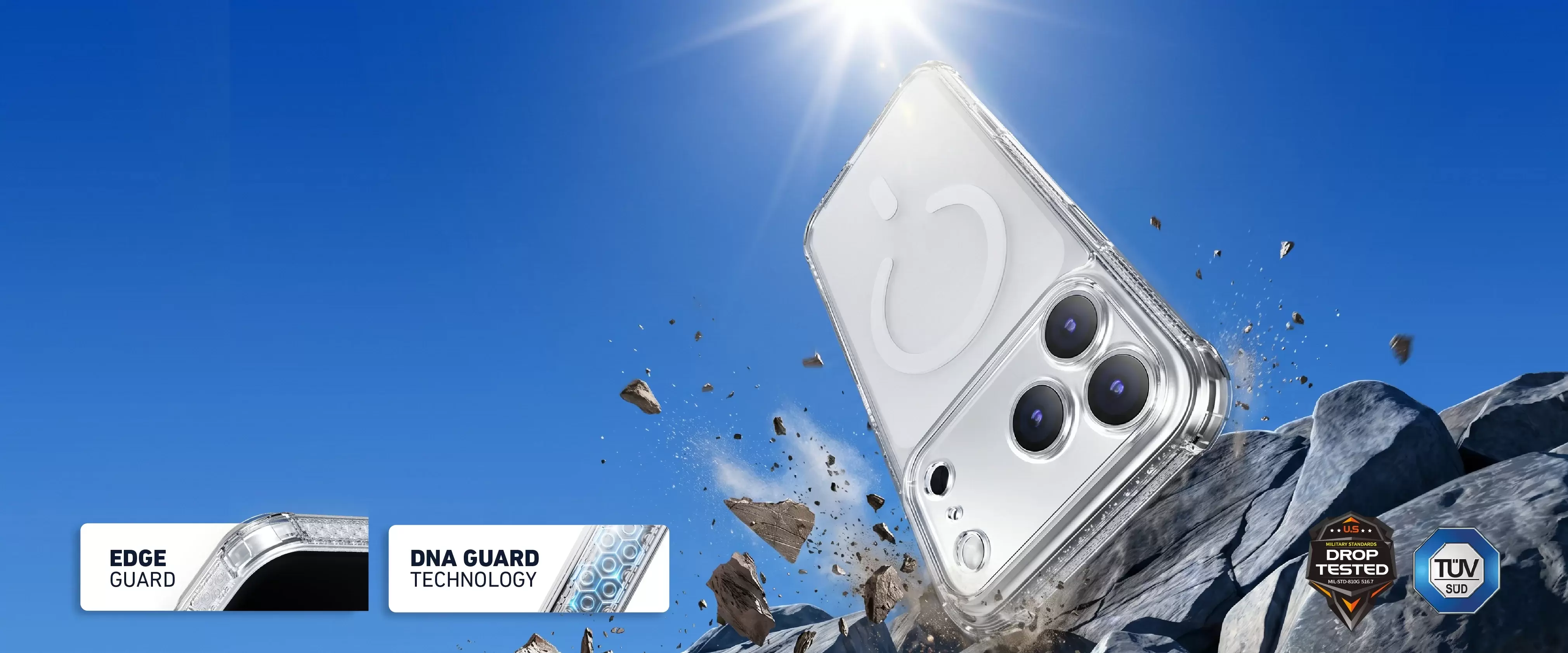 Progettato con la tecnologia DNA Guard™