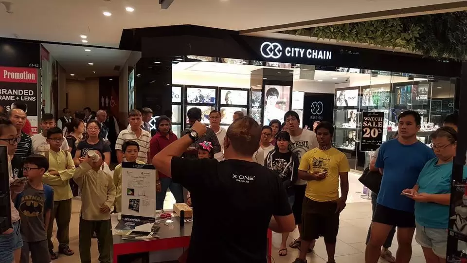 Spettacolo Erroralars di Singapore Spettacolo Erroralars di Singapore