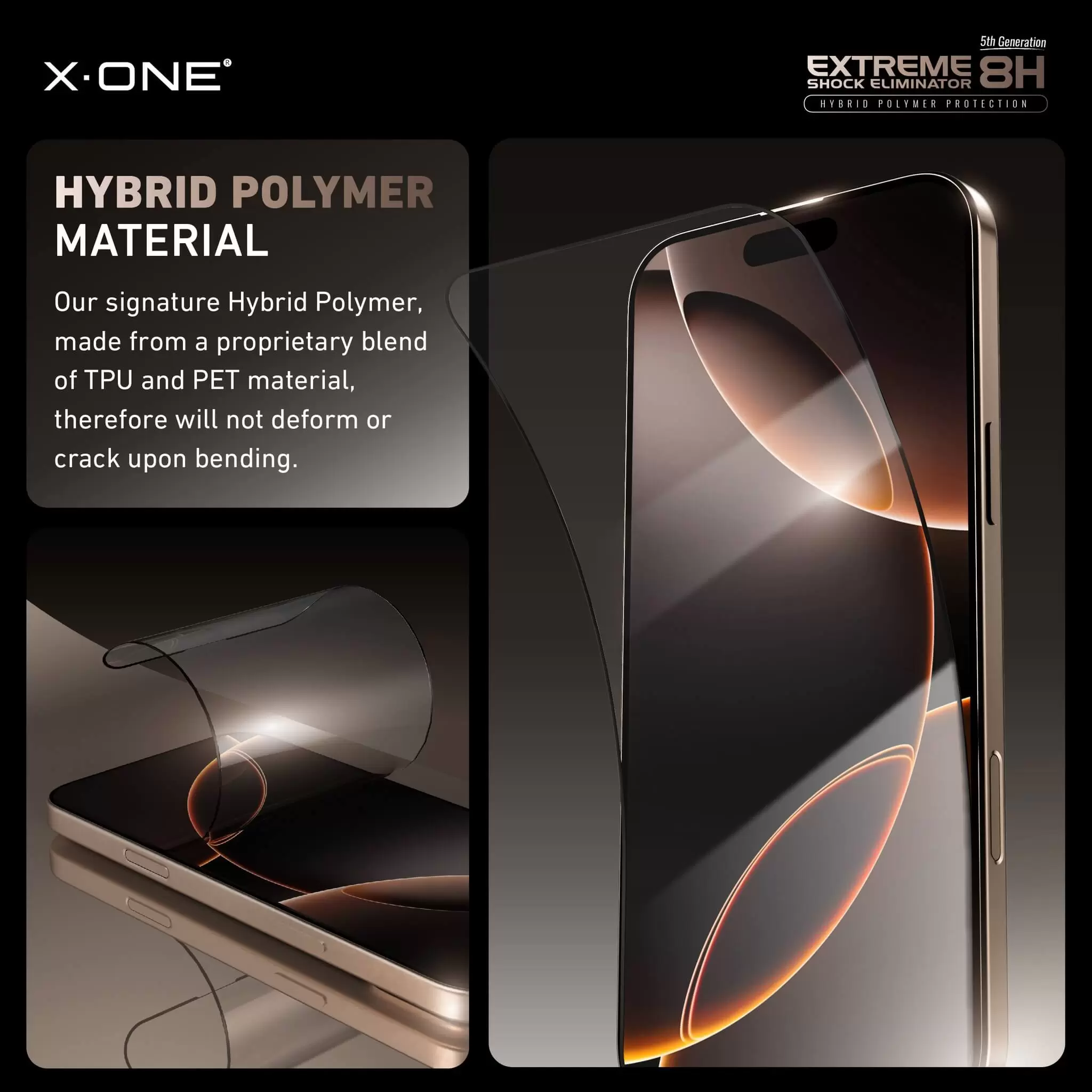 Extreme Shock Eliminator 8H con kit di installazione - Clear HD