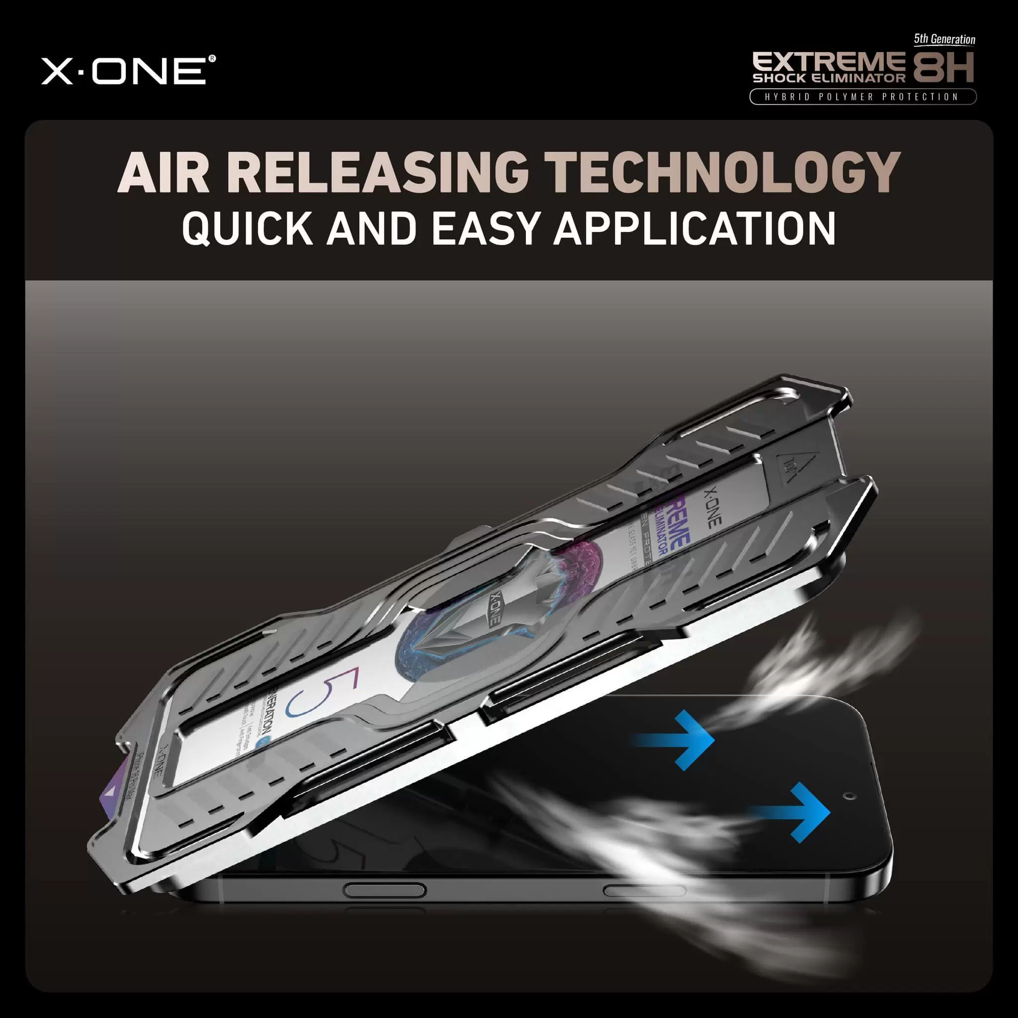 Extreme Shock Eliminator 8H con kit di installazione - Clear HD