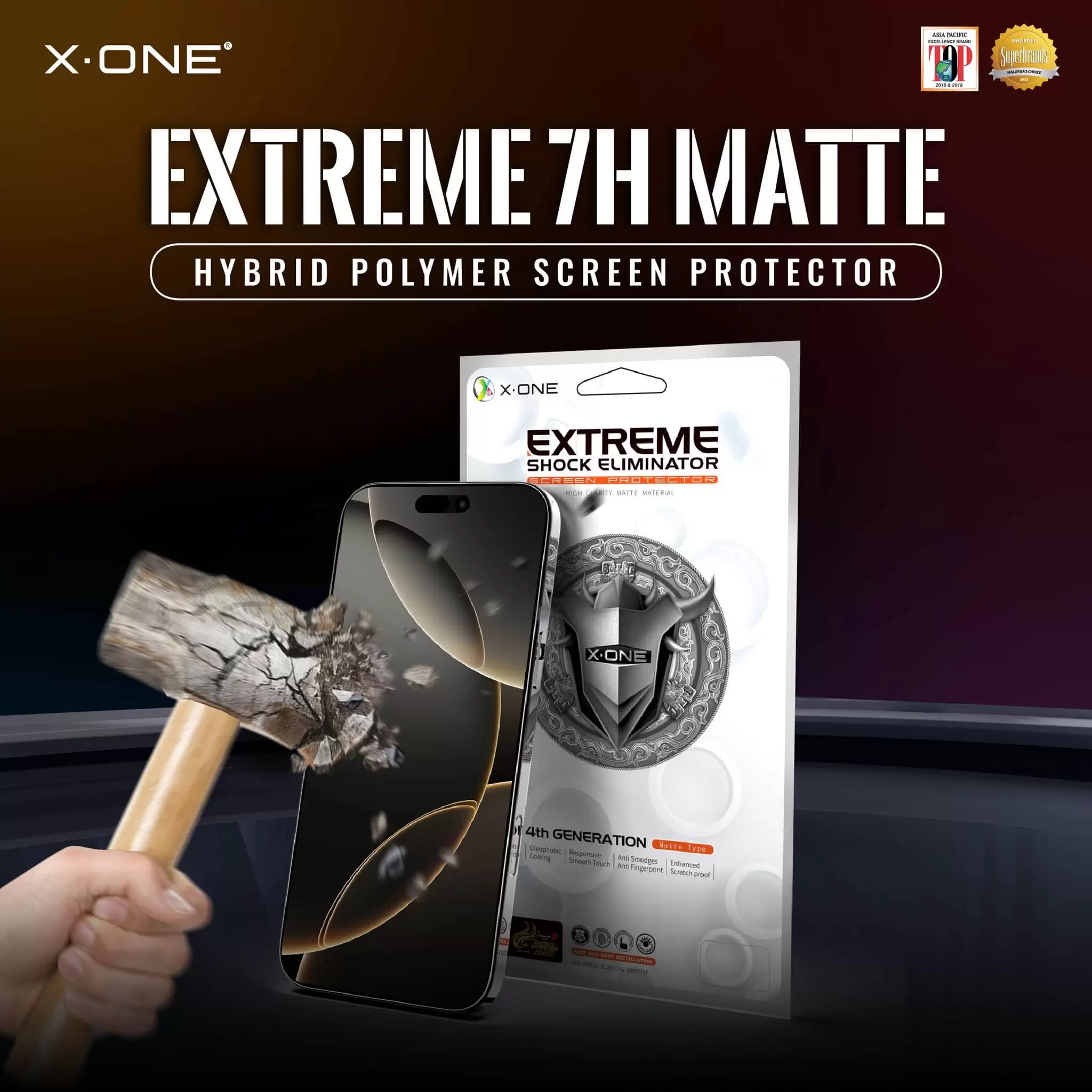 Eliminatore di shock estremo 7H opaco