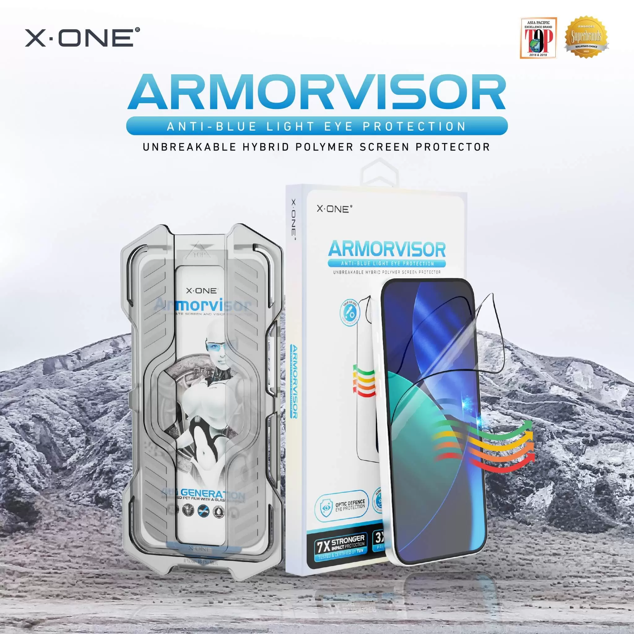 Armorvisor con kit di installazione