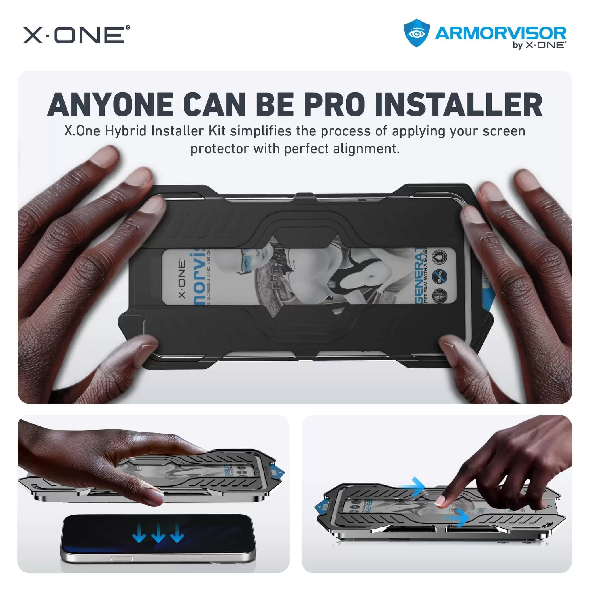 Armorvisor Privacy con kit di installazione