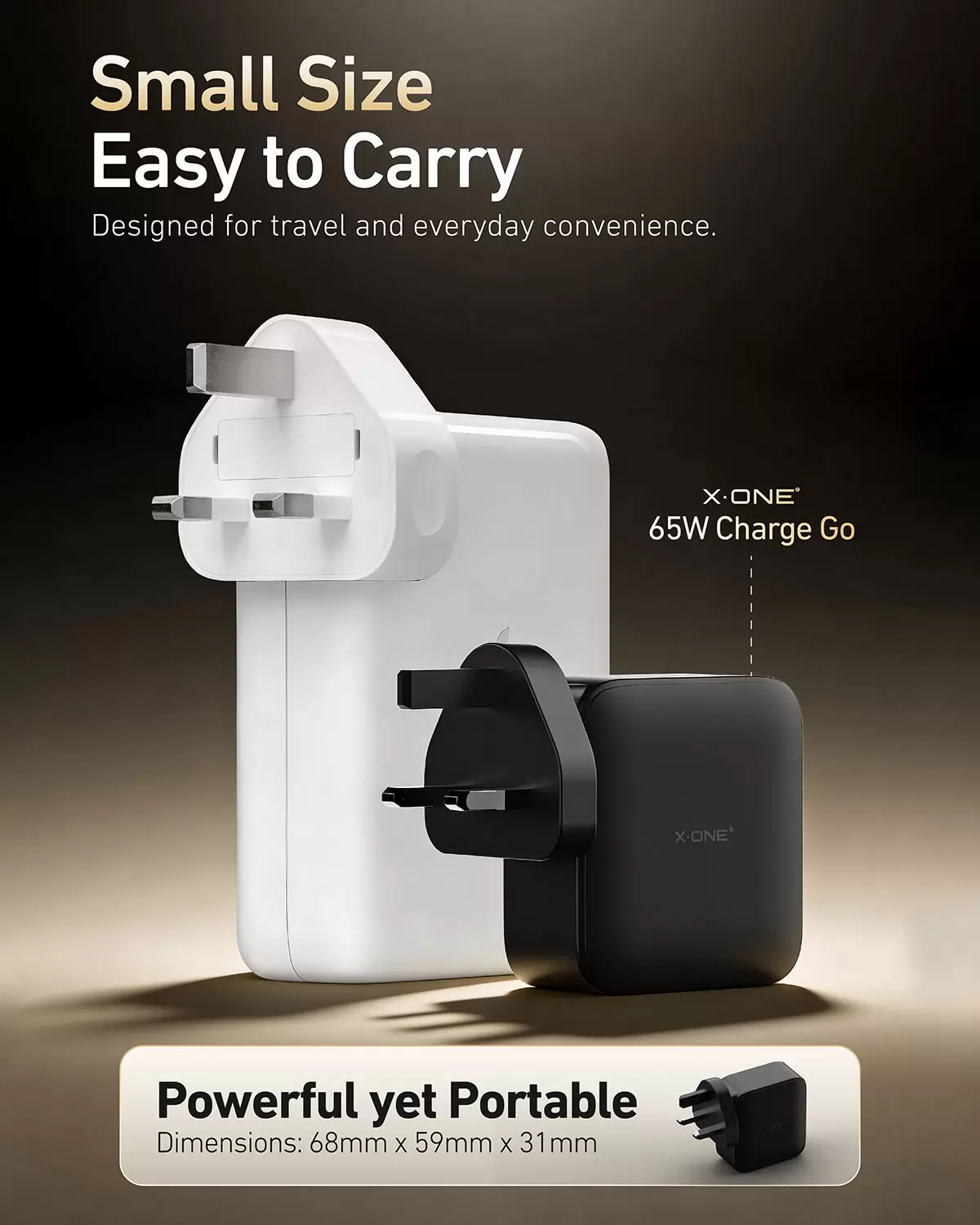 Charge Go retrattile da 65 W