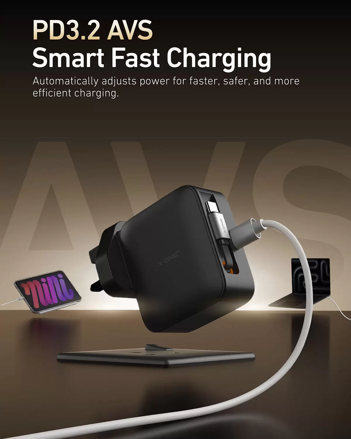 Charge Go retrattile da 65 W